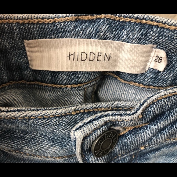 HIDDEN Button fly mom jeans - Picture 3 of 4